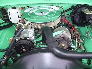 1966 Teal Ford F-100 Extended Cab Pickup