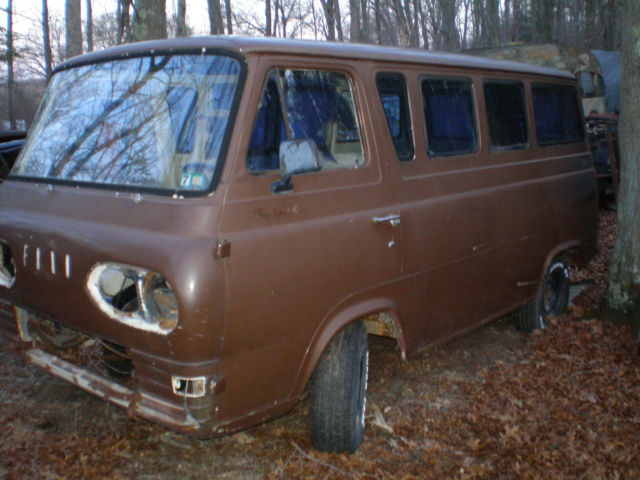 1966 Brown Ford FALCON WINDOW VAN
