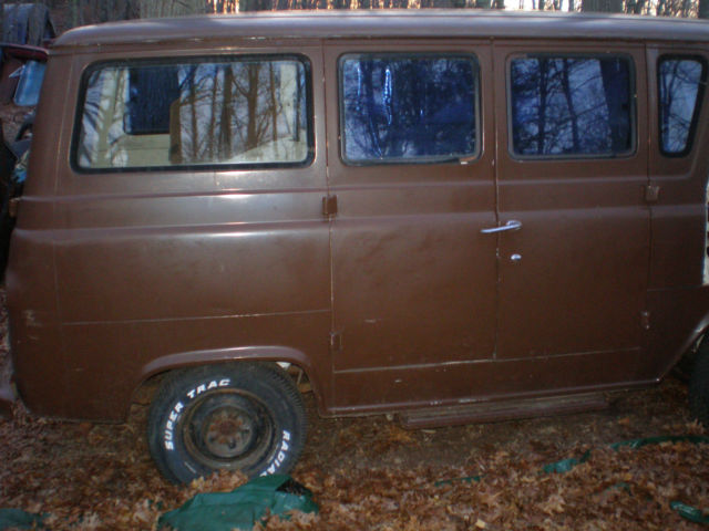 1966 Brown Ford FALCON WINDOW VAN