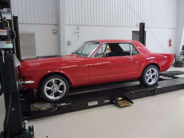 1966 Red Ford Mustang Coupe