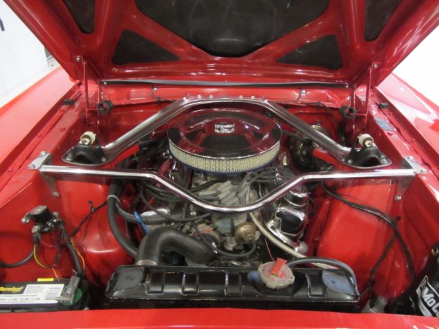 1966 Red Ford Mustang Coupe