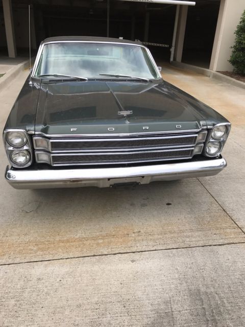 1966 Green Ford Galaxie Coupe