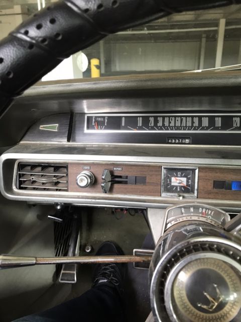 1966 Green Ford Galaxie Coupe