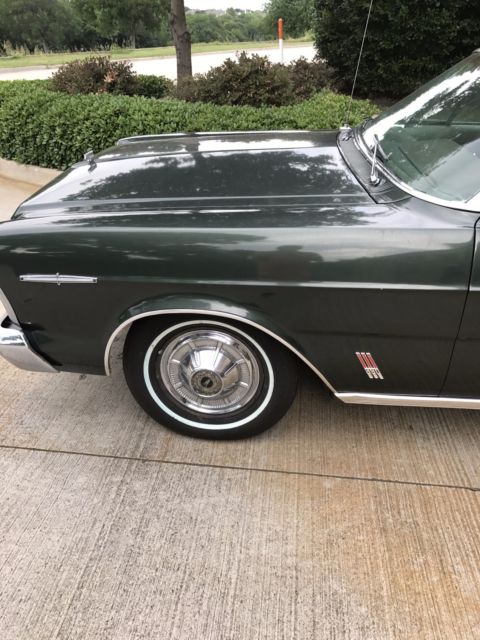 1966 Green Ford Galaxie Coupe