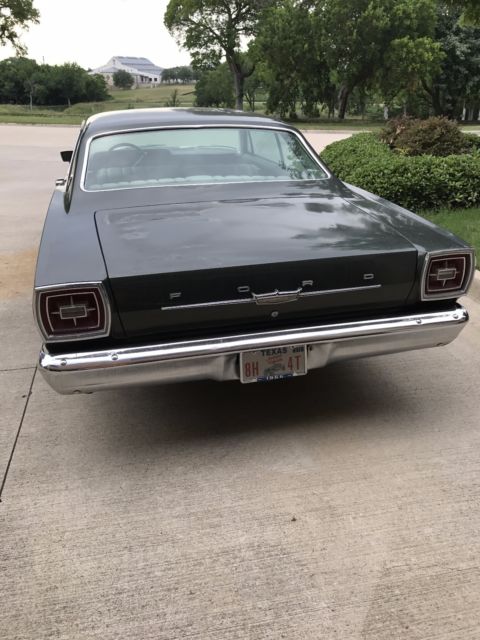 1966 Green Ford Galaxie Coupe