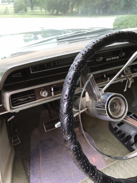 1966 Green Ford Galaxie Coupe