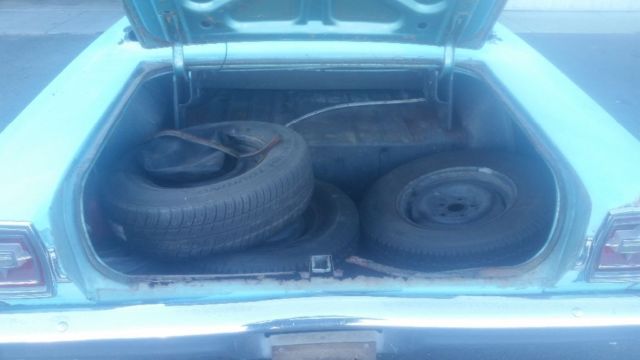 1966 Blue Ford Galaxie Convertible