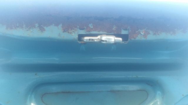 1966 Blue Ford Galaxie Convertible
