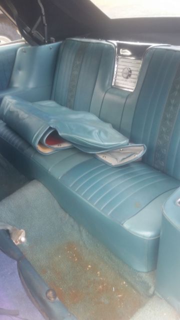 1966 Blue Ford Galaxie Convertible
