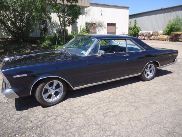 1966 Blue Ford Galaxie Coupe