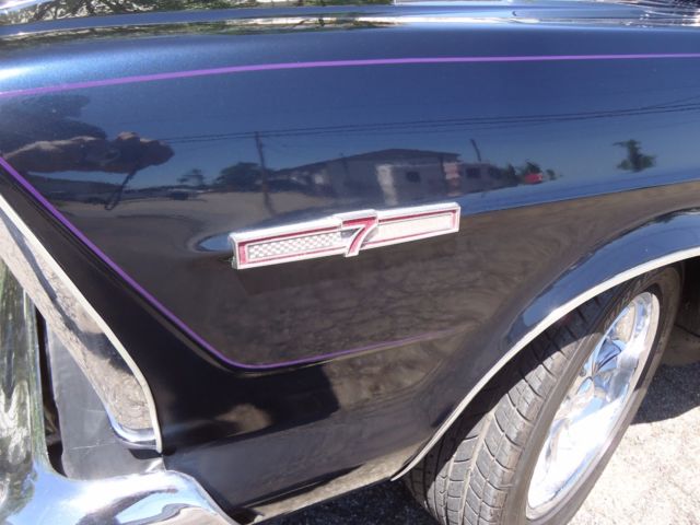 1966 Blue Ford Galaxie Coupe