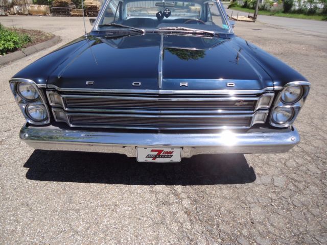 1966 Blue Ford Galaxie Coupe