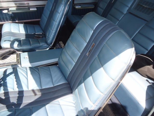 1966 Blue Ford Galaxie Coupe