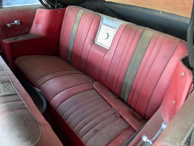 1966 Red Ford Galaxie Convertible