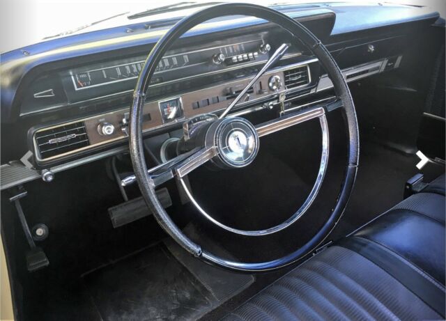 1966 Sunshine Yellow Ford Galaxie Coupe