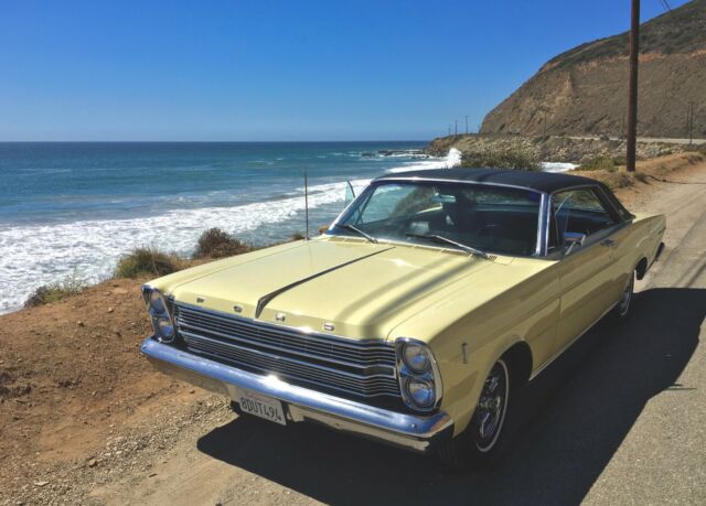 1966 Sunshine Yellow Ford Galaxie Coupe