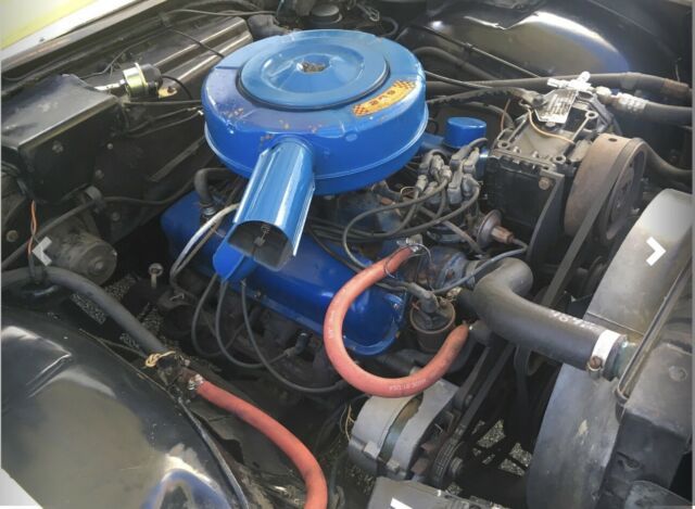 1966 Sunshine Yellow Ford Galaxie Coupe