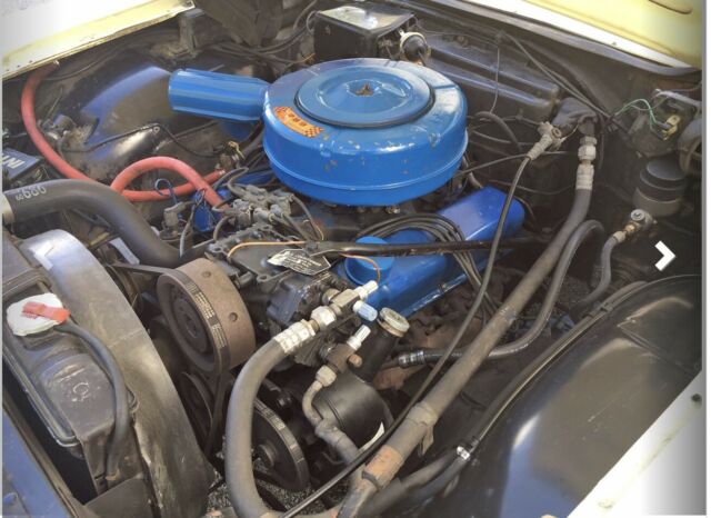 1966 Sunshine Yellow Ford Galaxie Coupe