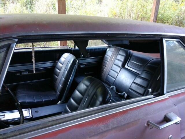 1966 Black Ford Galaxie Fastback