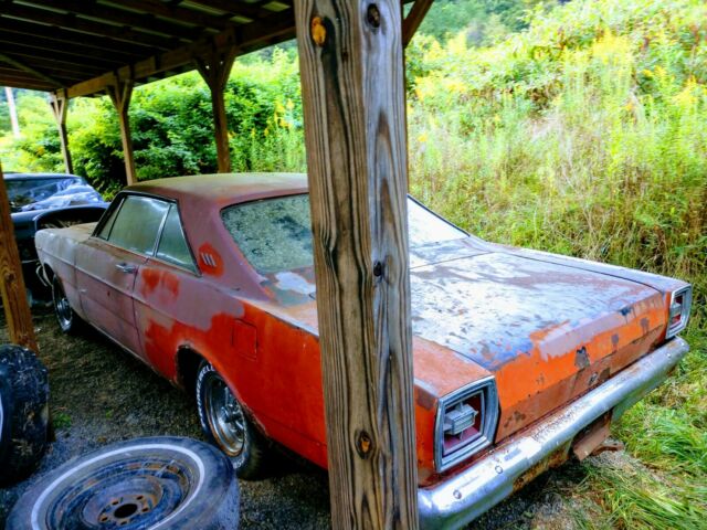 1966 Black Ford Galaxie Fastback