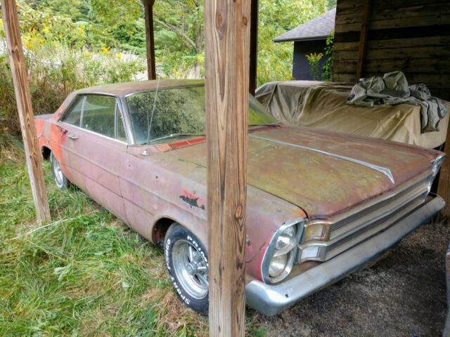 1966 Black Ford Galaxie Fastback