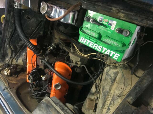 1966 Blue Chevrolet C-10 Standard Cab Pickup