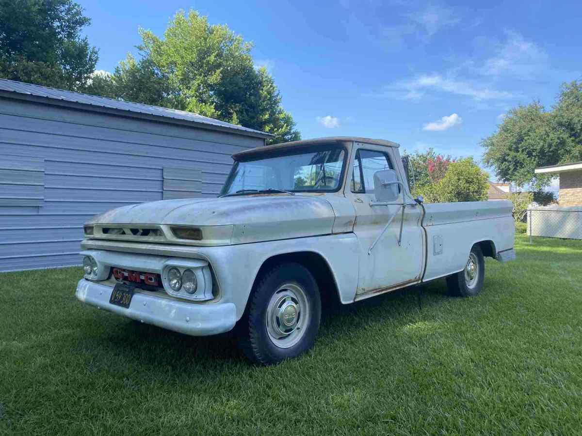 1966 White GMC chevy Pickup