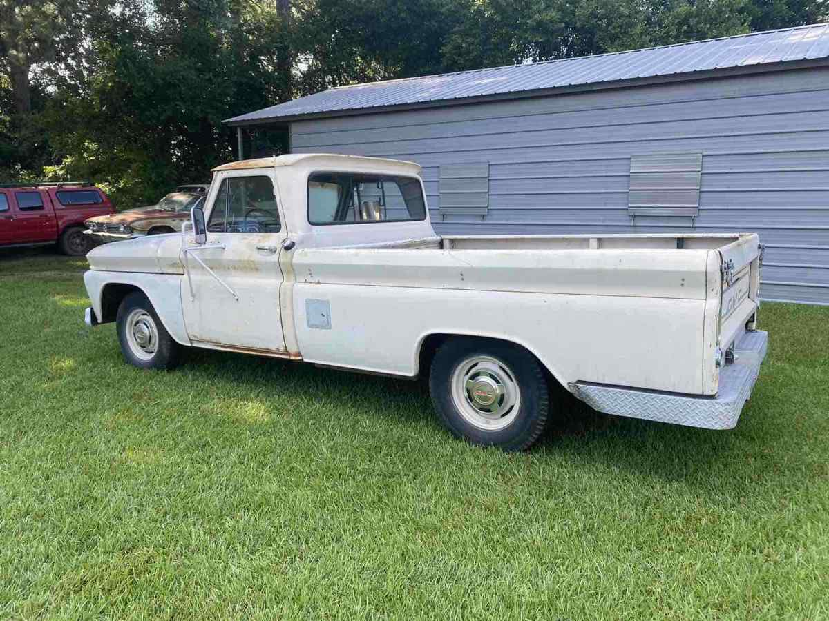 1966 White GMC chevy Pickup