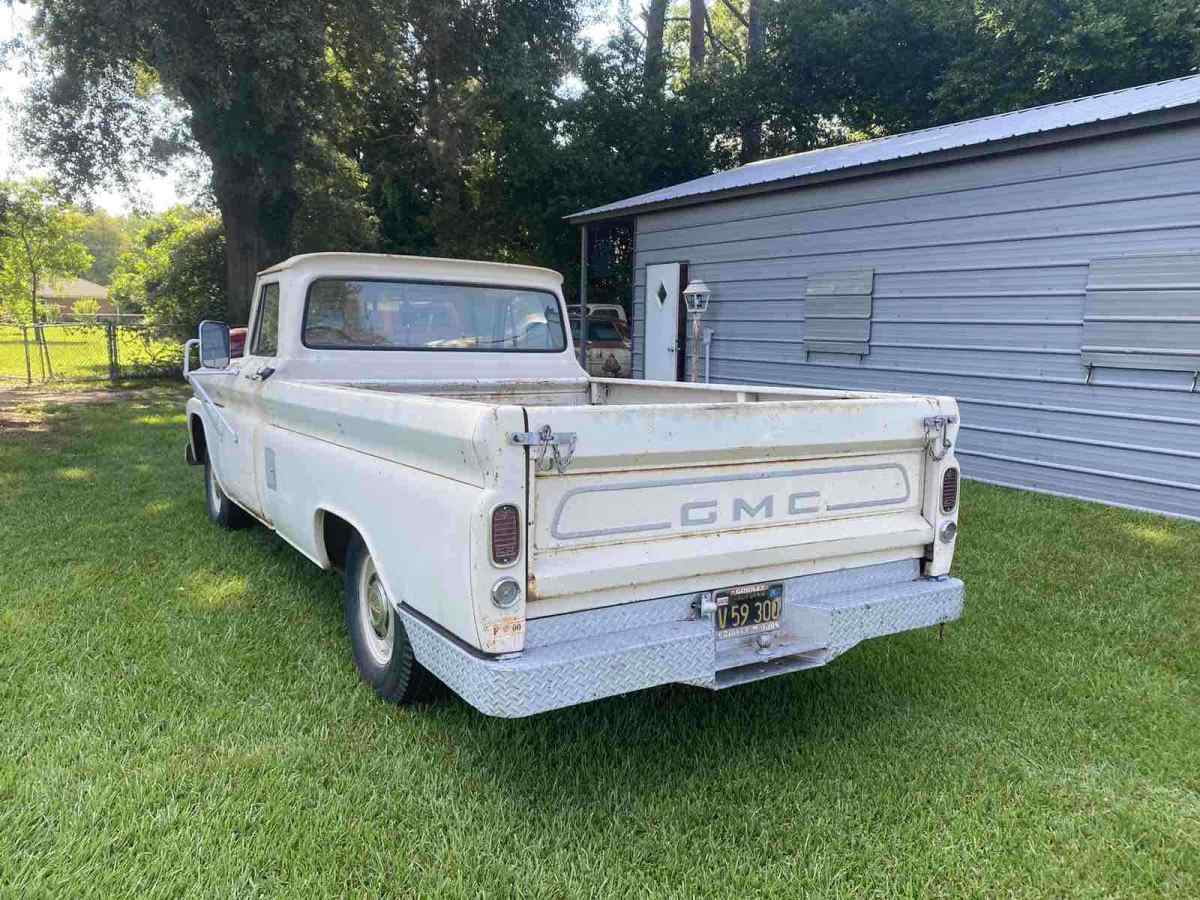 1966 White GMC chevy Pickup