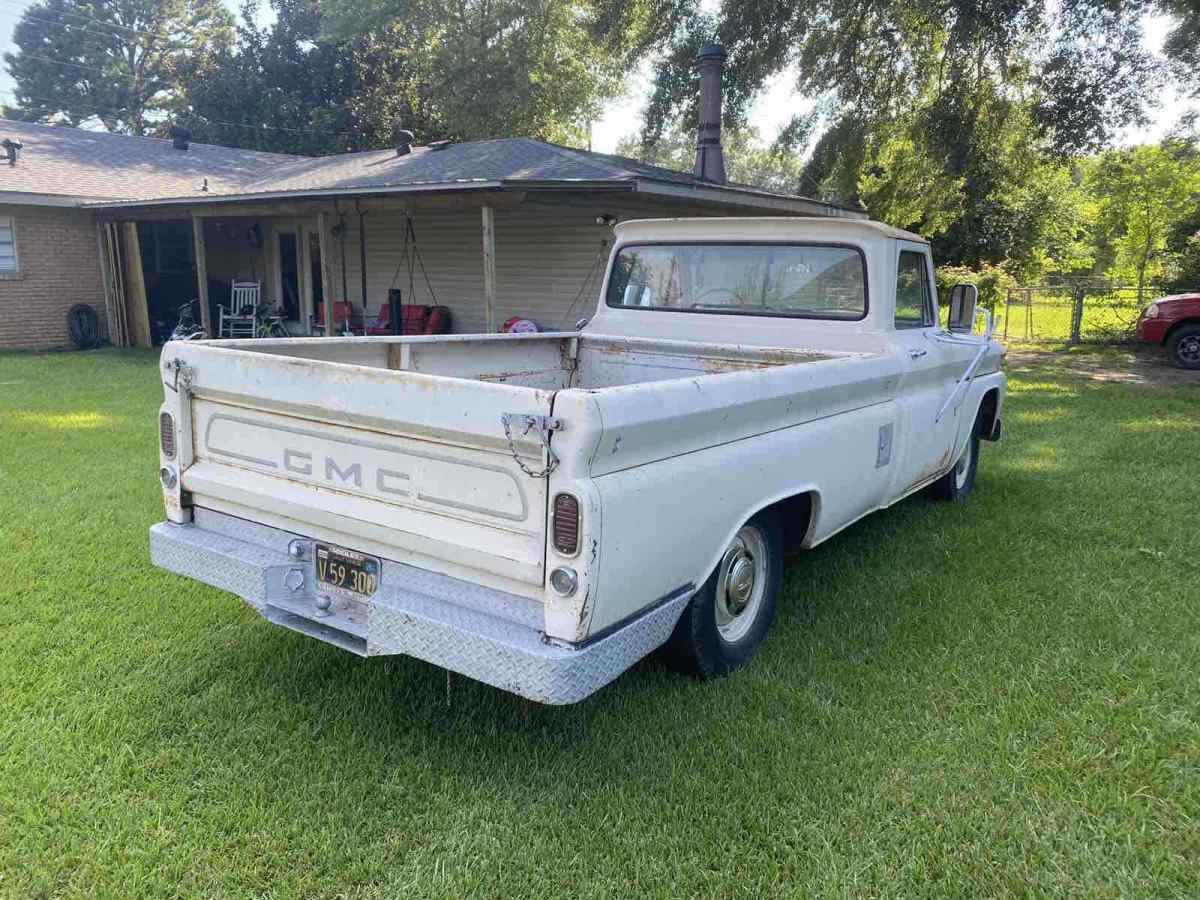 1966 White GMC chevy Pickup