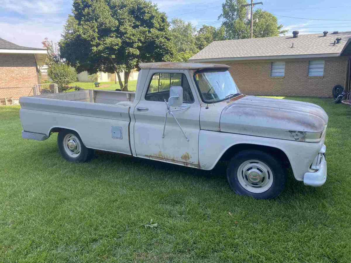 1966 White GMC chevy Pickup