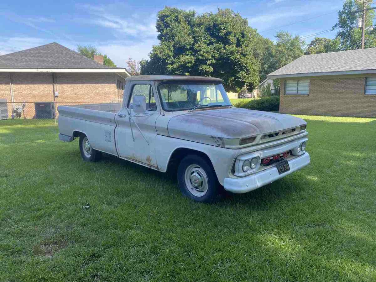 1966 White GMC chevy Pickup