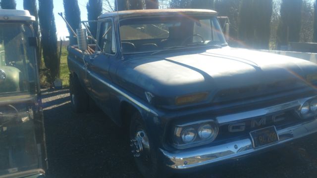 1966 Blue GMC Sierra 2500 Standard Cab Pickup