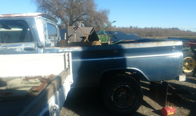 1966 Blue GMC Sierra 2500 Standard Cab Pickup