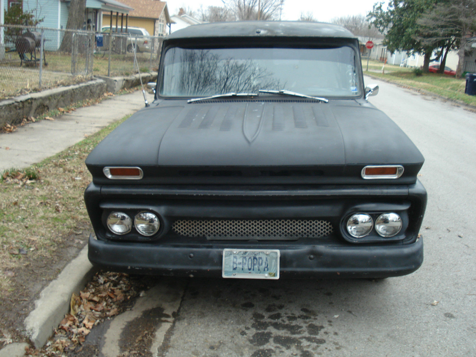 1966 Black GMC Suburban suburban