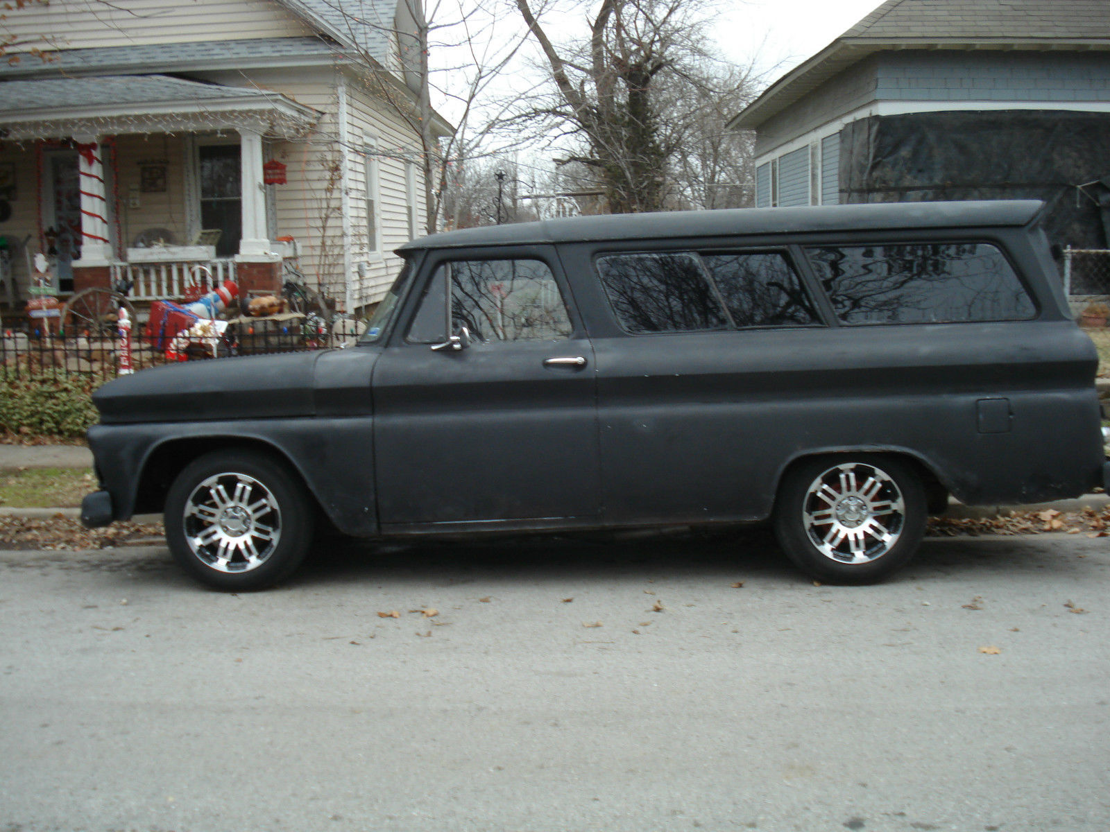 1966 Black GMC Suburban suburban