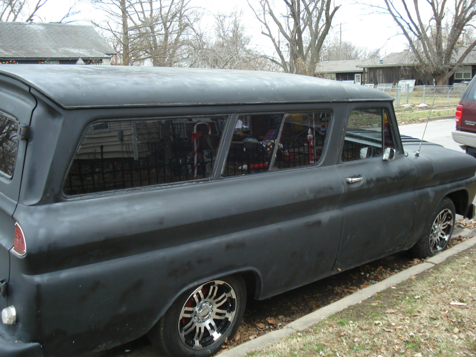 1966 Black GMC Suburban suburban