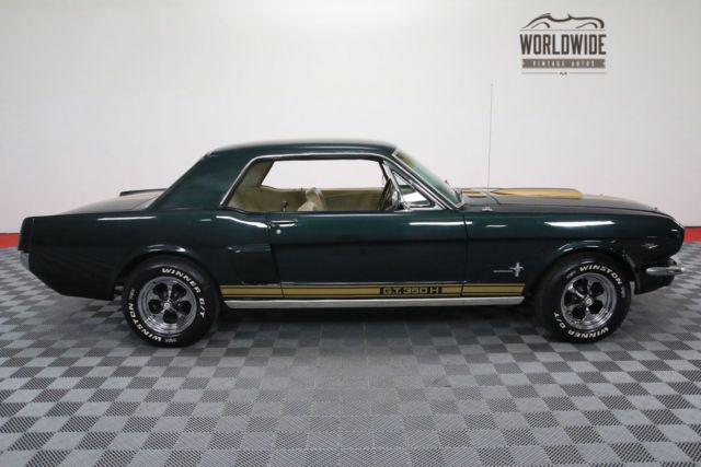 1966 Green Ford Mustang