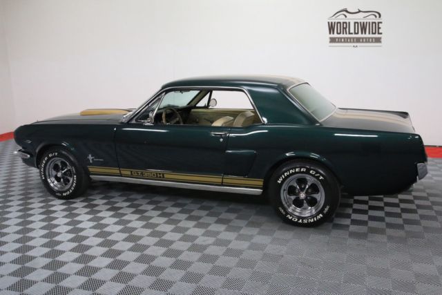 1966 Green Ford Mustang