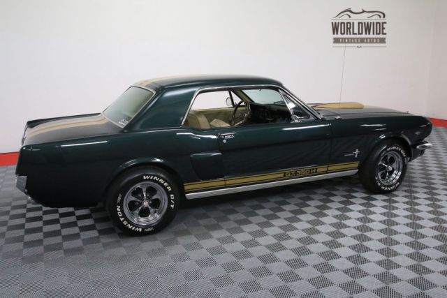 1966 Green Ford Mustang