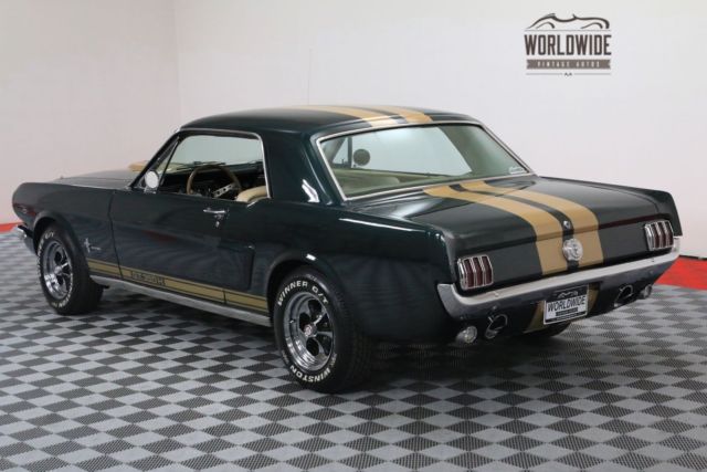 1966 Green Ford Mustang