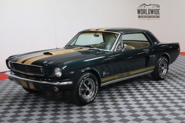 1966 Green Ford Mustang