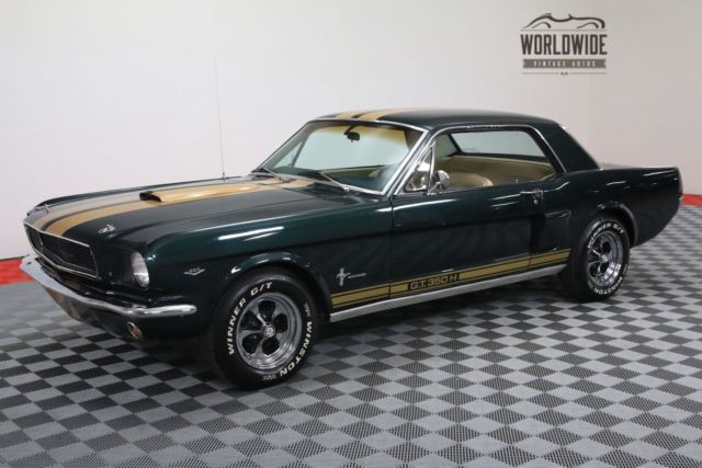 1966 Green Ford Mustang