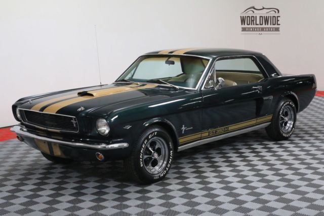 1966 Green Ford Mustang