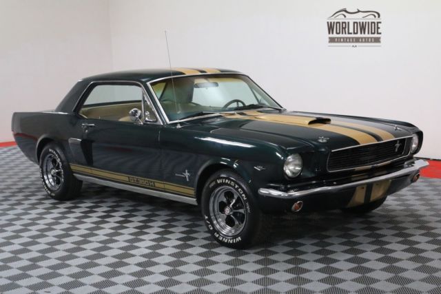 1966 Green Ford Mustang