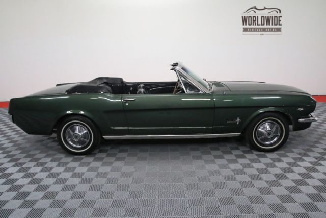 1966 Green Ford Mustang