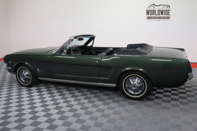 1966 Green Ford Mustang