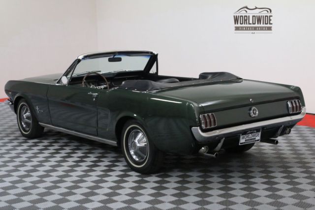 1966 Green Ford Mustang