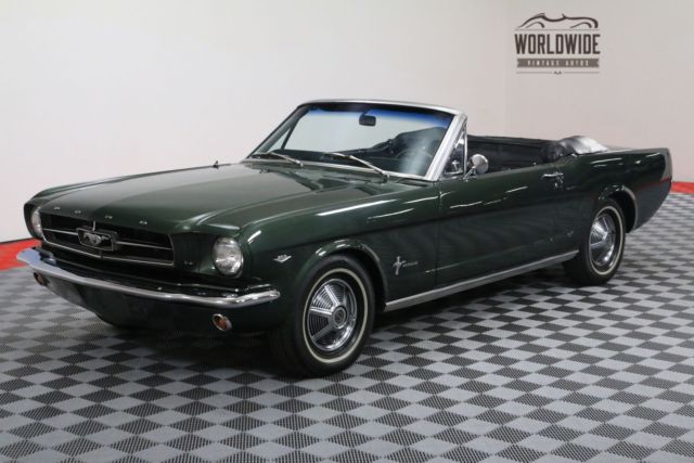1966 Green Ford Mustang