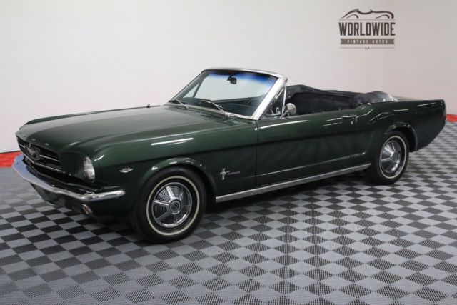 1966 Green Ford Mustang